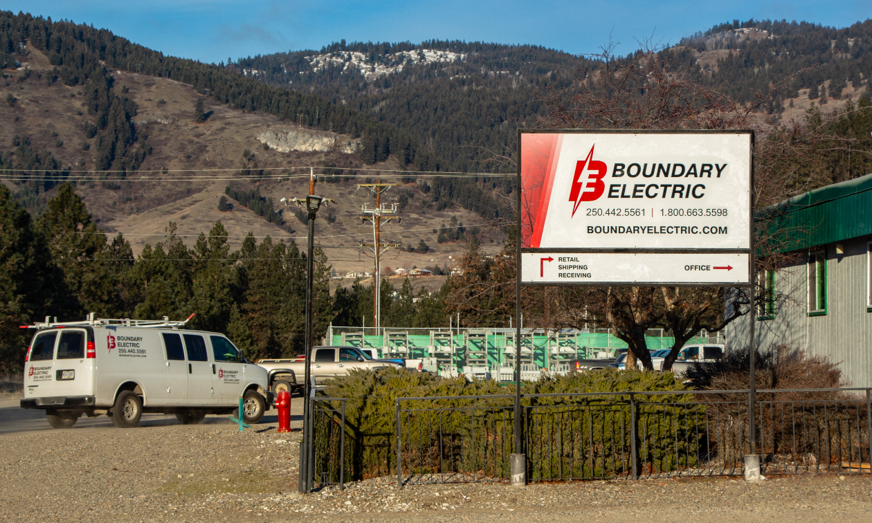 Today Boundary Electric manufactures electrical components at their 25,000 square-foot plant in Grand Forks, B.C. 