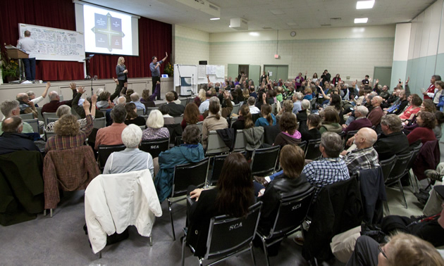 Photo of Columbia Basin Symposium attendees