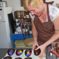 Jennifer Chocolates in Nakusp is one of Pamela Clausen's clients.