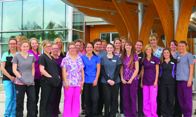 College of the Rockies 30th Dental Assistant program graduating class looks forward to starting their careers.