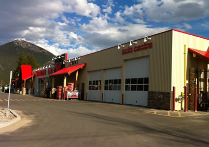 New Canadian Tire Store in Invermere