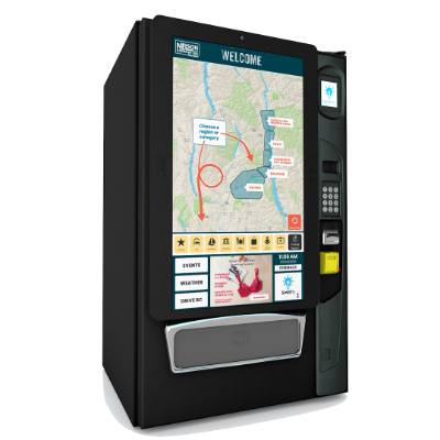 A digital vending machine.