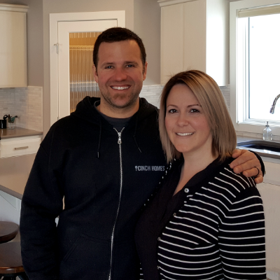 Mike and Melissa MacKay own Cinch Homes in Fernie.