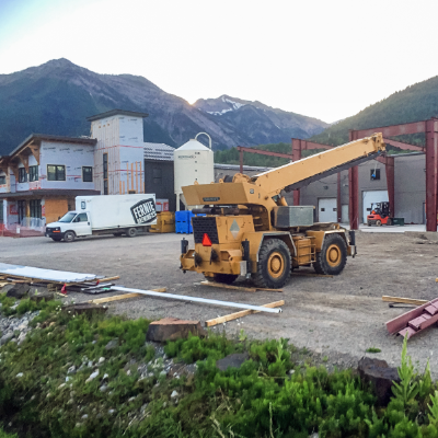 Renovations are underway at Fernie Brewing Company