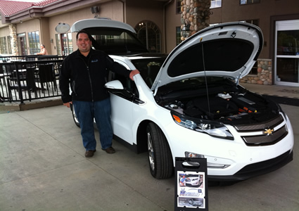New Chevy Volt -- Electric Car -- Showcased at Kootenay i-Tech.