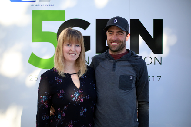 Coraley Letcher and Dave Thomson, owners of 5 Gen Construction in Fernie, B.C.