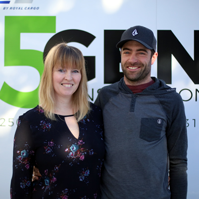 Coraley Letcher and Dave Thomson, owners of 5 Gen Construction in Fernie, B.C.