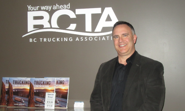 Dave Earle is the new president and CEO of the BC Trucking Association.