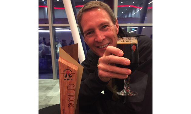 Fisher Peak Brewing Company’s brewmaster, Jordon Aasland, earned a gold medal for his creation, Hellroaring Scottish Ale, at the Canadian Brewing Awards.