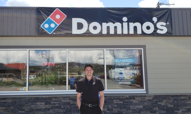 Louis Nelson is the new owner/operator at Domino’s new Cranbrook location.