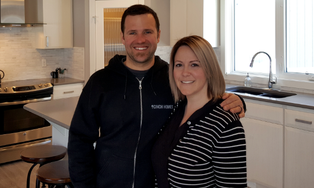 Mike and Melissa MacKay own Cinch Homes in Fernie.
