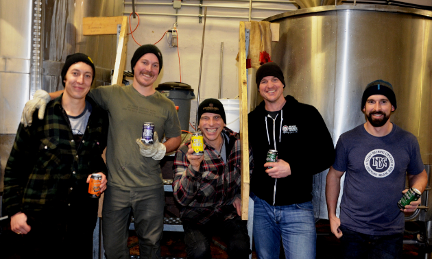 Nelson Brewing Company staff