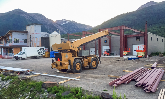 Renovations are underway at Fernie Brewing Company