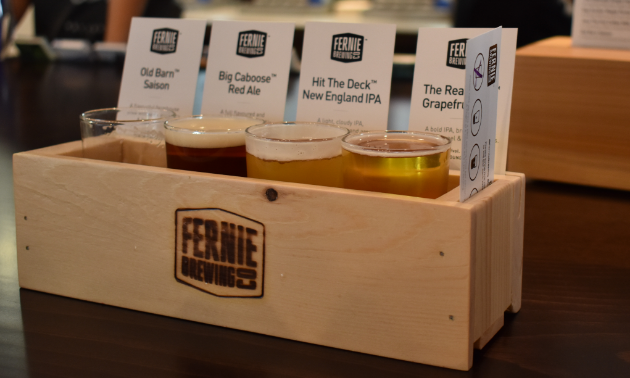 Purchase a flight of four beers at FBC and they’ll donate all profits to a worthy charity, organization or club.