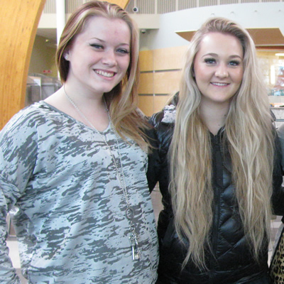 Jamie, Haley, Jane and Mercedes are students in the Ace It Hairstyling program at College of the Rockies.