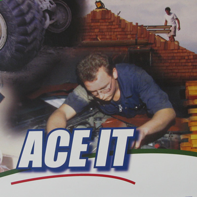 Ace It is a dual-credit program for high school students who wish to begin training for a career in the trades.