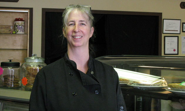 Barb Smythe is the owner-operator of Auntie Barb's Bakery, Bistro & Banquets in Cranbrook, B.C.