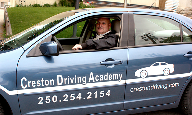 William Doeleman, a former law enforcement officer, is the founder and operator of Creston Driving Academy.