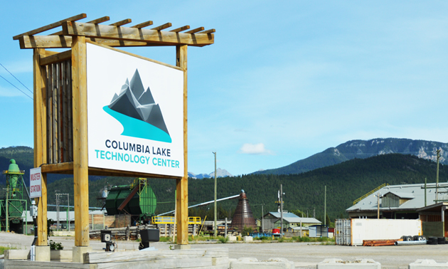 Construction is underway for the new Columbia Lake Technology Center in Canal Flats, B.C.