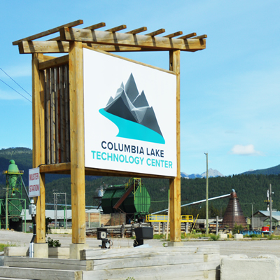 Construction is underway for the new Columbia Lake Technology Center in Canal Flats, B.C.