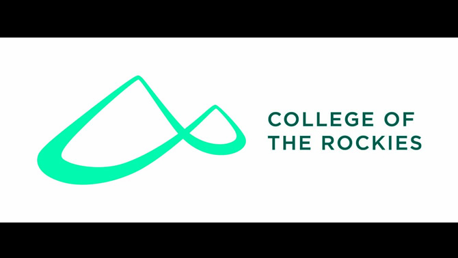 The College of the Rockies new logo. 