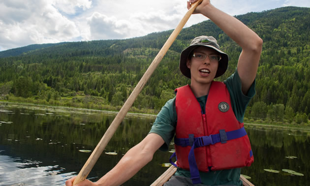 A visit to the CVWMA can include a canoe tour with a naturalist.