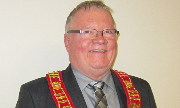 Cal McDougall has been Sparwood's mayor for about 12 years—from 1996 to 2005 and from 2014 to the present.