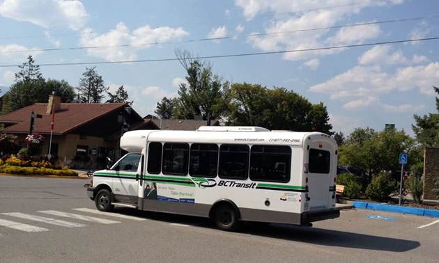 The Calgary Connector bus. 