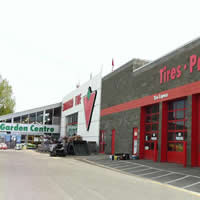 Exterior of current Cranbrook Canadian Tire Store