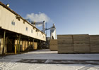 Photo of the Canfor Corporation's Chetwynd Sawmill