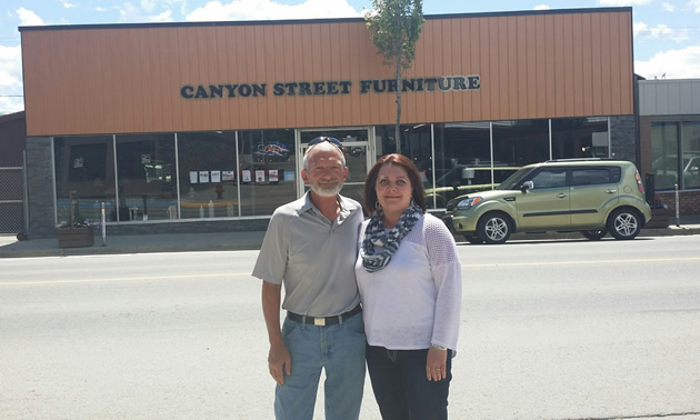 Doug and Charlene Vance opened Canyon Street Furniture in Creston in March 2015