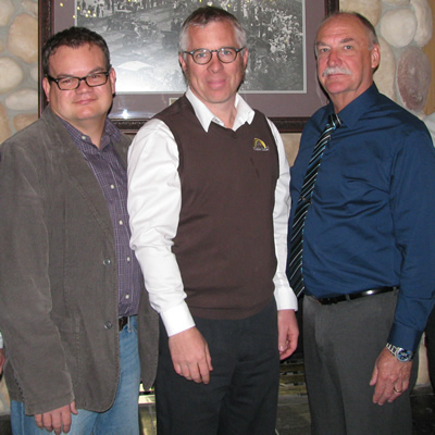 (L to R) Collin Johnston, Jeremy Youngward, George Freitag, David Kroeker and Chris Andrews make up the first board of directors for Cranbrook Tourism.