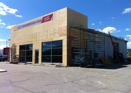Cranbrook Kia, automotive dealership is undergoing a major facelift and complete renovations inside and out.