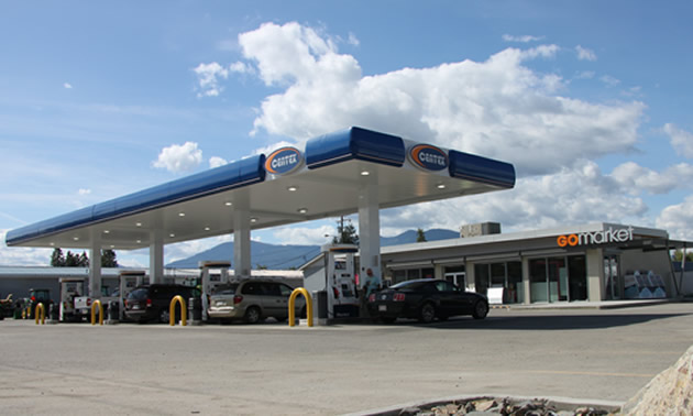 New Centex gas station. 