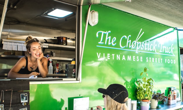 The Chopstick Truck, Vietnamese food in Fernie, B.C. and the surrounding Kootenay towns.