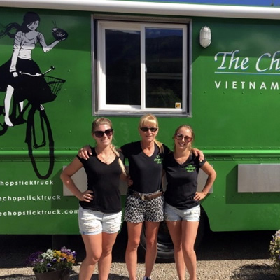 The Chopstick Truck, Vietnamese food in Fernie, B.C. and the surrounding Kootenay towns.