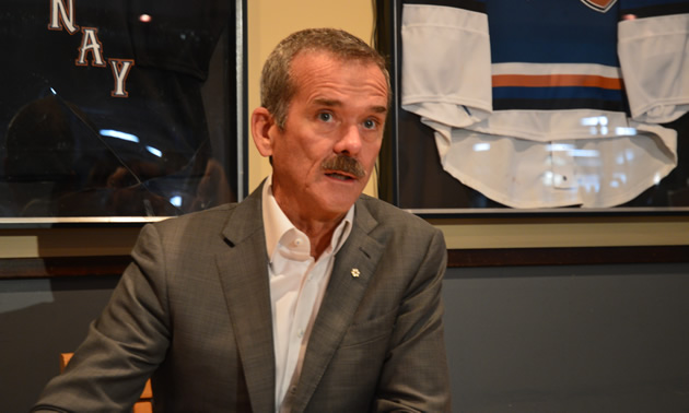 Canadian astronaut Colonel Chris Hadfield was the keynote speaker at a Columbia Basin Trust Symposium in mid-October 2017.