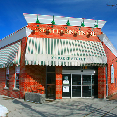 The East Kootenay Credit Union, Cranbrook location. 