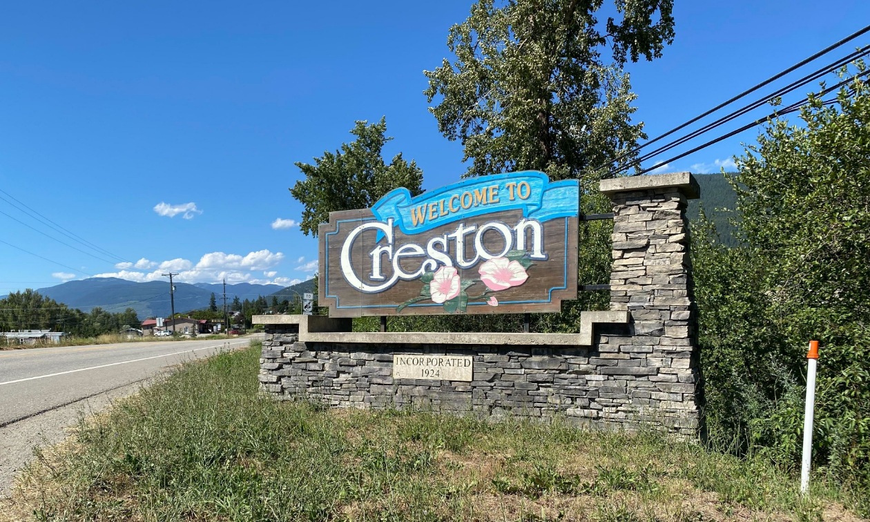 Creston is the commercial centre for the beautiful Creston Valley in southeastern B.C..