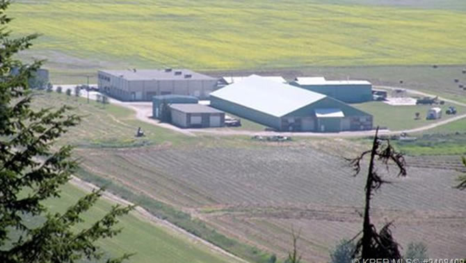 Ranch in Creston, B.C., with almost 100 acres. 