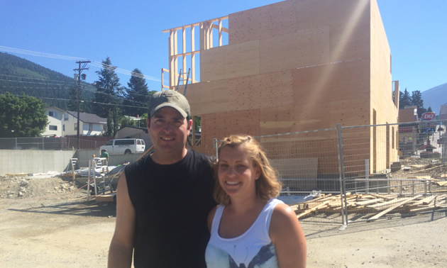 Mike and Heather Vigna are the force behind a new gymnastics centre being built in Creston, B.C. 