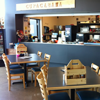 Photo of new restaurant at airport