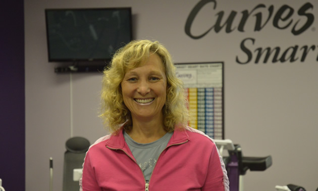 Carla Lowden, owner/operator of Curves in Cranbrook, B.C.