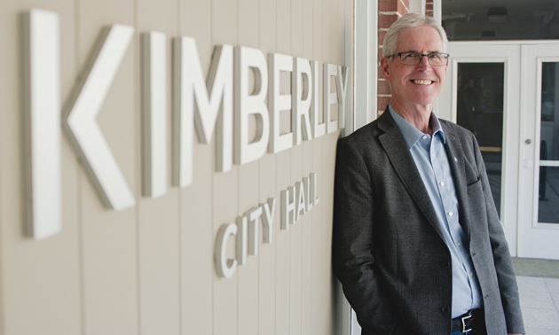 Don McCormick has begun his campaign for a second term as Kimberley's mayor