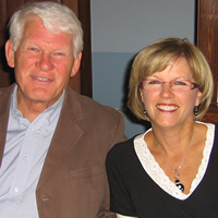 Photo of Radium Mayor, Dee Conklin and here husband, Rod