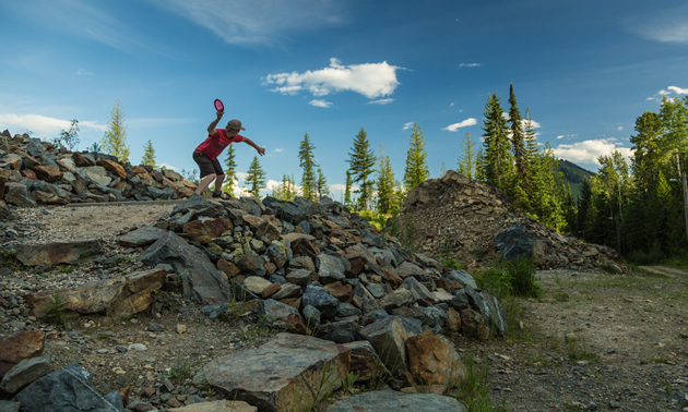 Thin Air Disc Golf Club is a popular 18-hole course located in Rossland, B.C. 