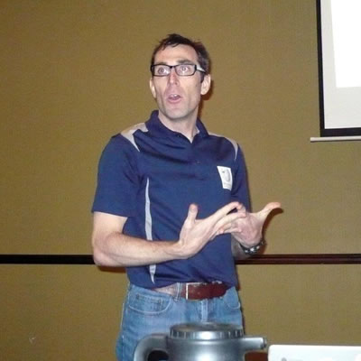 Dr. James Heilman, an emergency physician in Cranbrook, spoke about Internet-in-a-Box technology, which aims to spread medical knowledge to Third World countries, at a recent Cranbrook Sunrise Rotary meeting.