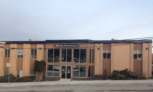 Eagle Plains Resources Ltd. headquarters in Cranbrook, B.C.