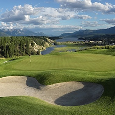 View of Eagle Ranch Golf Club greens