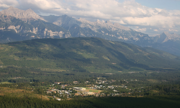Elkford, B.C., is situated in the heart of the Rocky Mountains